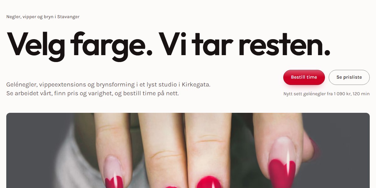 Forhåndsvisning av temaet Lakk for skjønnhetssalonger