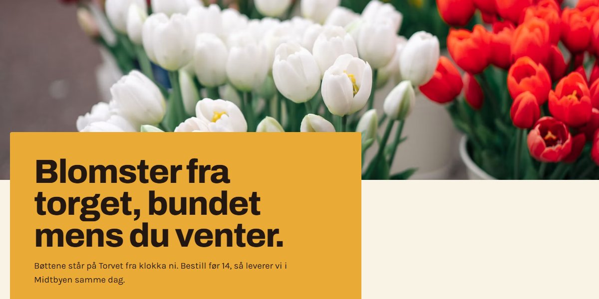 Forhåndsvisning av temaet Ringblomst for blomsterbutikker