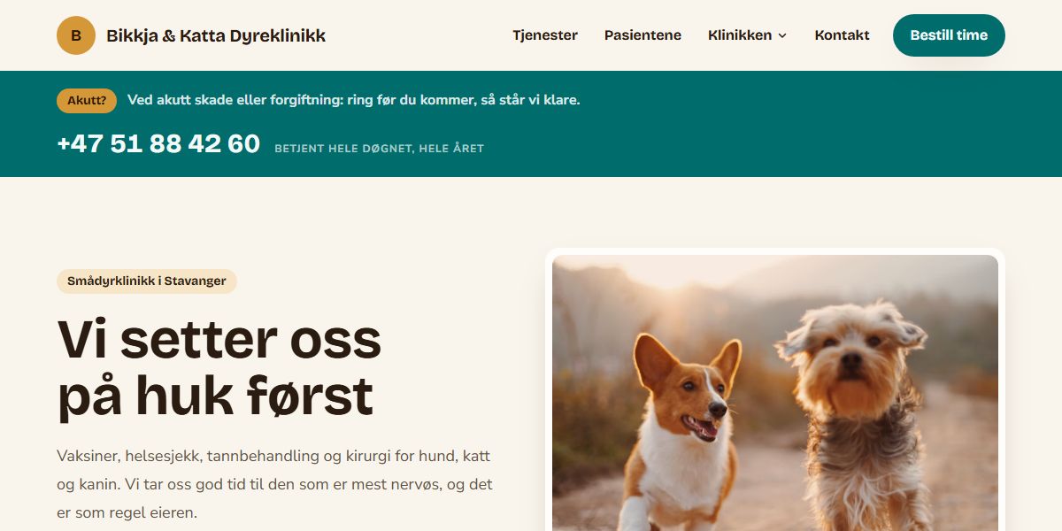 Forhåndsvisning av temaet Labb for Dyreklinikk
